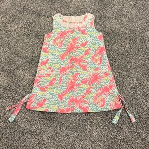 Lilly Pulitzer Lobster Print Dress Size4
